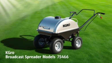 kgro broadcast spreader model 75466