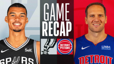 san antonio spurs vs detroit pistons match player stats​