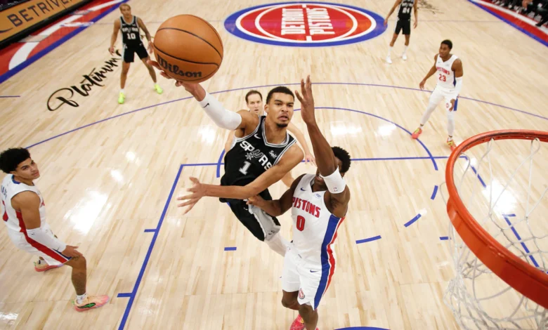 detroit pistons vs san antonio spurs match player stats​